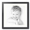 ArtToFrames 20x20" Matted Picture Frame with 16x16" Single Mat Photo Opening Framed in 1.25" Black and 2" Mat (FWM-4083-20x20)